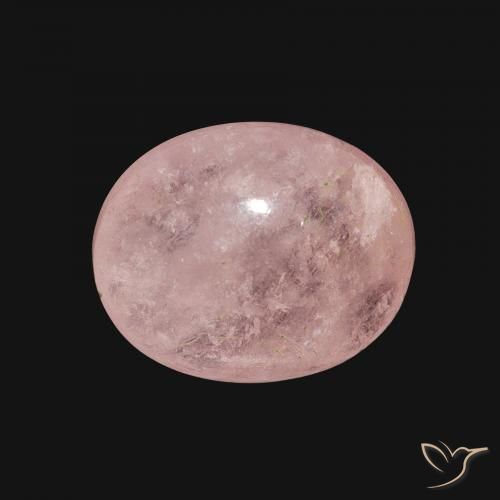 Morganite Rose clair naturelle ovale, 6.00 ct, Transparent