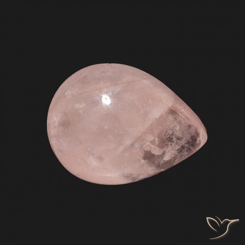Morganite Rose terreux naturelle En forme de poire, 4.15 ct, Transparent