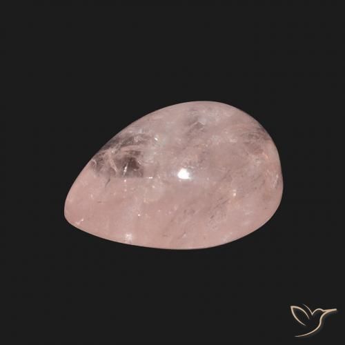 Morganite Rose terreux naturelle En forme de poire, 4.15 ct, Transparent