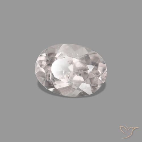 Morganite Flamant rose naturelle ovale, 0.23 ct, VS-SI