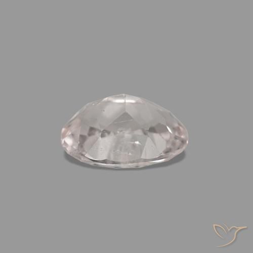Morganite Flamant rose naturelle ovale, 0.23 ct, VS-SI