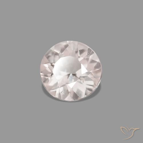 Morganite Rose clair naturelle Tour, 0.13 ct, VVS-VS