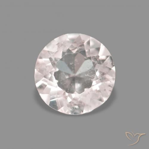 0.26ct Naturel Rose très clair Morganite, Tour, VS