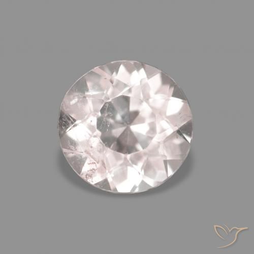 0.30ct Rose très clair Morganite, Tour, VS