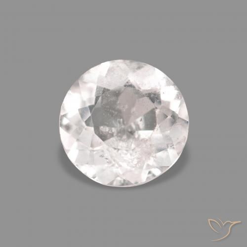 0.26ct Naturel Rose très clair Morganite, Tour, VS