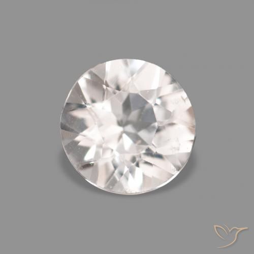 0.26ct Rose très clair Morganite, Tour, VVS-VS