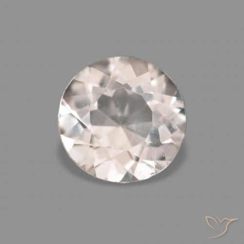 0.33ct Rose très clair Morganite, Tour, VVS-VS