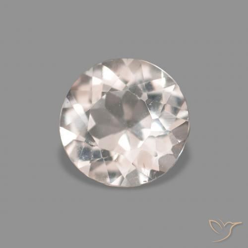 Morganite Rose très clair naturelle Tour, 0.33 ct, VVS-VS