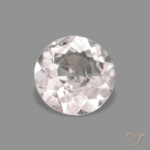 0.36ct Rose très clair Morganite, Tour, VS-SI