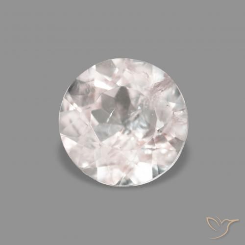0.40ct Rose très clair Morganite, Tour, VS-SI