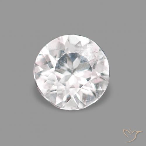 0.13ct Rose clair Morganite, Tour, VS