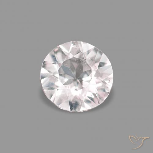 0.22ct Rose clair Morganite, Tour, VS