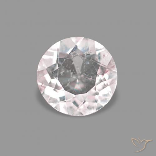 0.35ct Rose très clair Morganite, Tour, VS-SI
