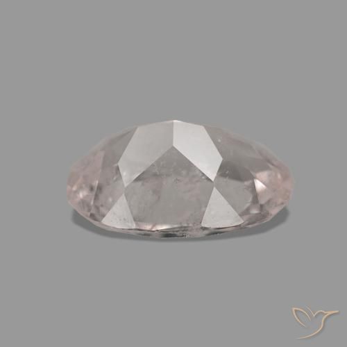 Morganite Medium Light-Pink naturelle ovale, 0.56 ct, SI