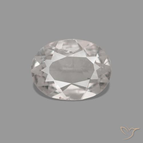 0.37ct Flamant rose Morganite, ovale, VS