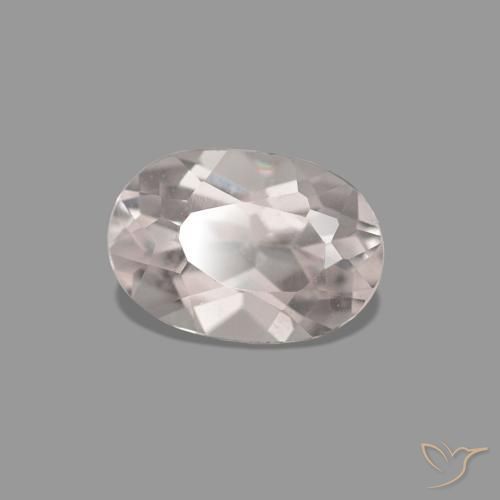 Morganite Ton rose rosé naturelle Coupe ovale, 0.32 ct, VVS
