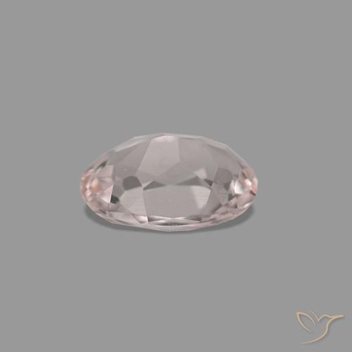 Morganite Rose très clair naturelle Coupe ovale, 0.33 ct, VVS