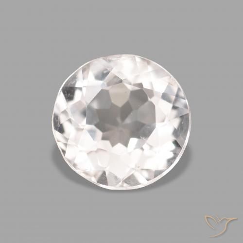 0.64ct Naturel Rose très clair Morganite, Tour, VVS