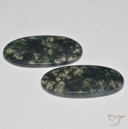 Shop natural 25.55ct Multicolore Agate mousse gems, ovale, from Inde at GemSelect. In stock, global shipping!