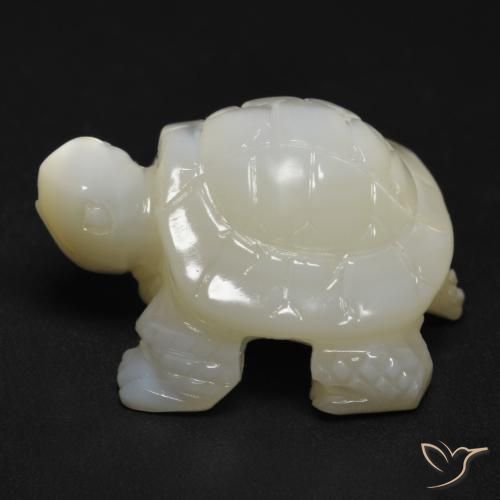 Nacre Blanc perle naturelle Fantaisie, 21.64 ct, Opaque