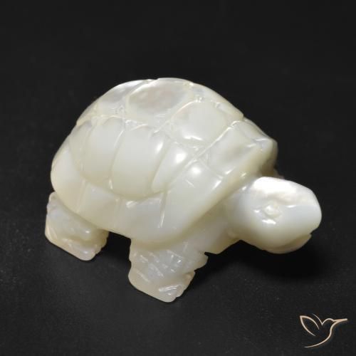 23.34ct Naturel Blanc perle Nacre, Fantaisie, Opaque