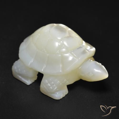 17.57ct Naturel Blanc perle Nacre, Fantaisie, Opaque