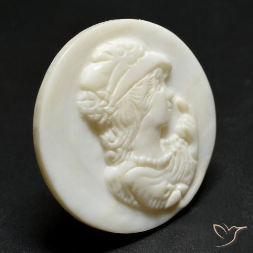 Nacre Blanc chaud naturelle Tour, 14.49 ct, Opaque