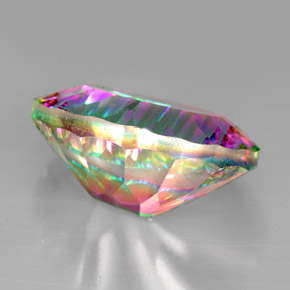 Quartz mystique Partie Supérieure Arc-en-Ciel naturelle Coupe ovale, 12.09 ct, VVS