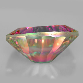 Quartz mystique Partie Supérieure Arc-en-Ciel naturelle Coupe ovale, 11.76 ct, VVS