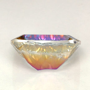 Quartz mystique Partie Supérieure Arc-en-Ciel naturelle Coupe coussin, 18.07 ct, IF