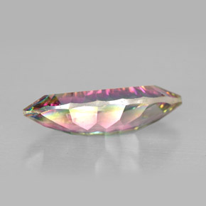 Quartz mystique Partie Supérieure Arc-en-Ciel naturelle Marquise, 3.12 ct, VS