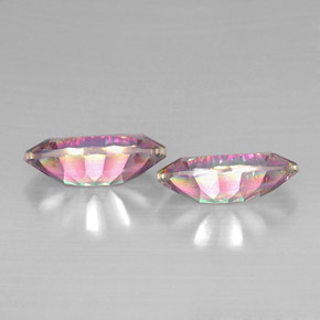 Achetez naturel ct multicolore quartz mystique gems, marquise, en provenance brésil chez gemselect. en stock, livraison internationale!