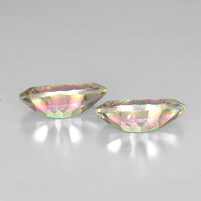 Achetez naturel ct Partie Supérieure Arc-en-Ciel Quartz mystique gems, Marquise, En provenance Brésil chez GemSelect. En stock, livraison internationale!