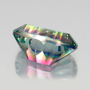 Quartz mystique Partie Supérieure Arc-en-Ciel naturelle Coupe ovale, 13.28 ct, VS
