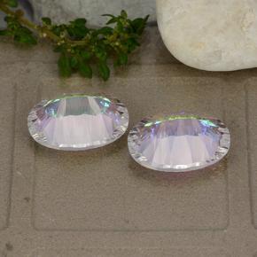 Achetez naturel 10.37ct Multicolore Quartz mystique gems, Coupe ovale, En provenance Brésil chez GemSelect. En stock, livraison internationale!