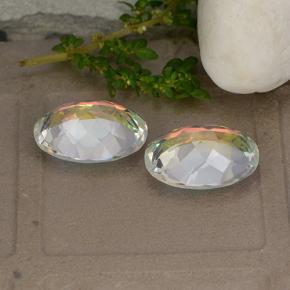 Achetez naturel 9.59ct Multicolore Quartz mystique gems, Coupe ovale, En provenance Brésil chez GemSelect. En stock, livraison internationale!