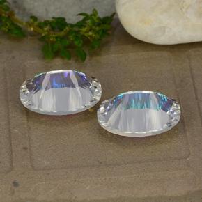 Achetez naturel 10.68ct Multicolore Quartz mystique gems, Coupe ovale, En provenance Brésil chez GemSelect. En stock, livraison internationale!