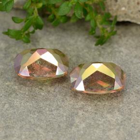 Achetez naturel 3,57ct multicolore quartz mystique gems, coupe coussin, en provenance brésil chez gemselect. en stock, livraison internationale!