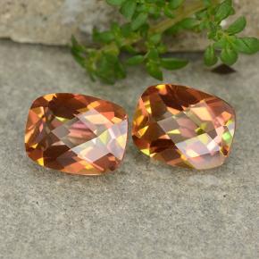 Achetez naturel 3,49ct multicolore quartz mystique gems, coupe coussin, en provenance brésil chez gemselect. en stock, livraison internationale!