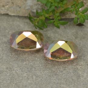 Achetez naturel 3,49ct multicolore quartz mystique gems, coupe coussin, en provenance brésil chez gemselect. en stock, livraison internationale!