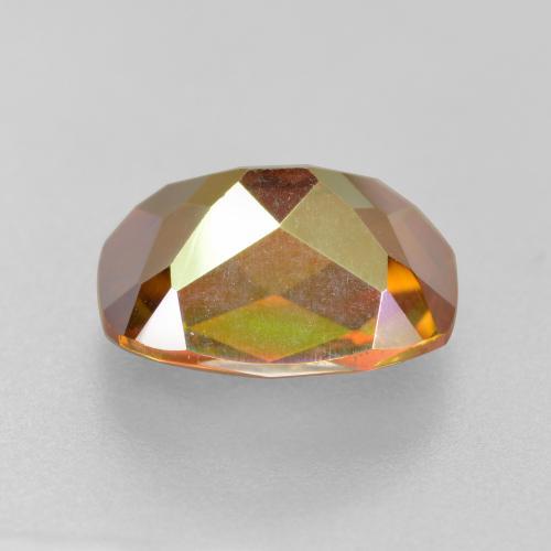 Quartz mystique multicolore naturelle coupe coussin, 1,88 ct, VVS-VS