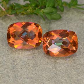 Achetez naturel 3,48ct multicolore quartz mystique gems, coupe coussin, en provenance brésil chez gemselect. en stock, livraison internationale!
