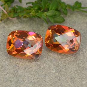Achetez naturel 3,48ct multicolore quartz mystique gems, coupe coussin, en provenance brésil chez gemselect. en stock, livraison internationale!
