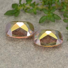 Achetez naturel 3.36ct Multicolore Quartz mystique gems, Coupe coussin, En provenance Brésil chez GemSelect. En stock, livraison internationale!