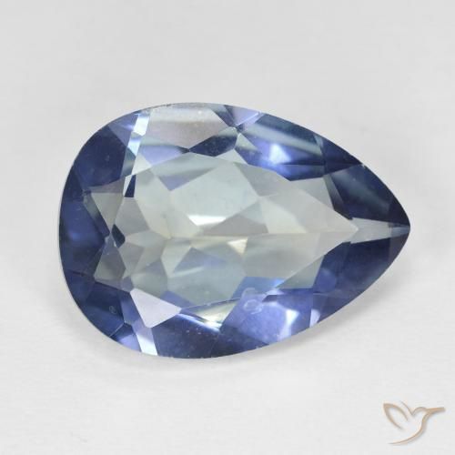 Quartz mystique Multicolore naturelle En forme de poire, 8.69 ct, VVS-VS