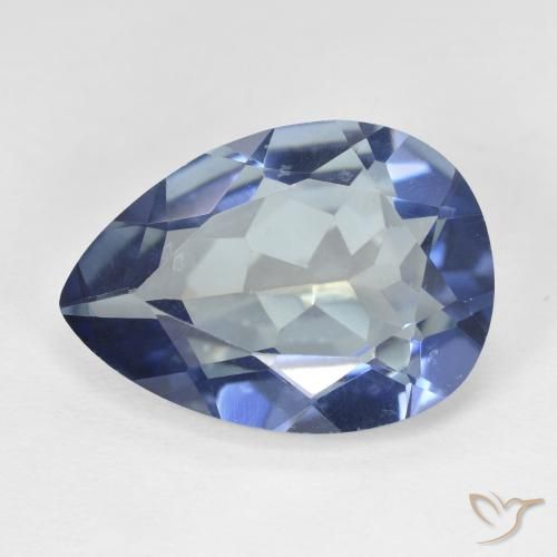 8.95ct Naturel Multicolore Quartz mystique, En forme de poire, VVS-VS