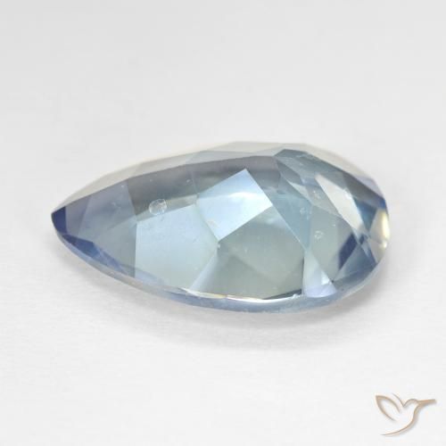 Quartz mystique Multicolore naturelle En forme de poire, 8.91 ct, VVS-VS