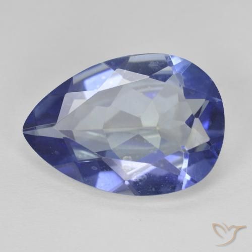 8.68ct Naturel Multicolore Quartz mystique, En forme de poire, VVS-VS