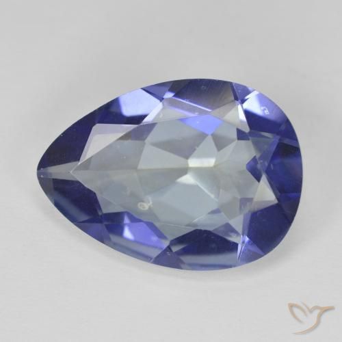 Quartz mystique Multicolore naturelle En forme de poire, 8.42 ct, VVS-VS