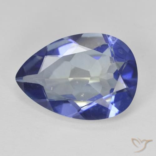 8.72ct Naturel Multicolore Quartz mystique, En forme de poire, VVS-VS